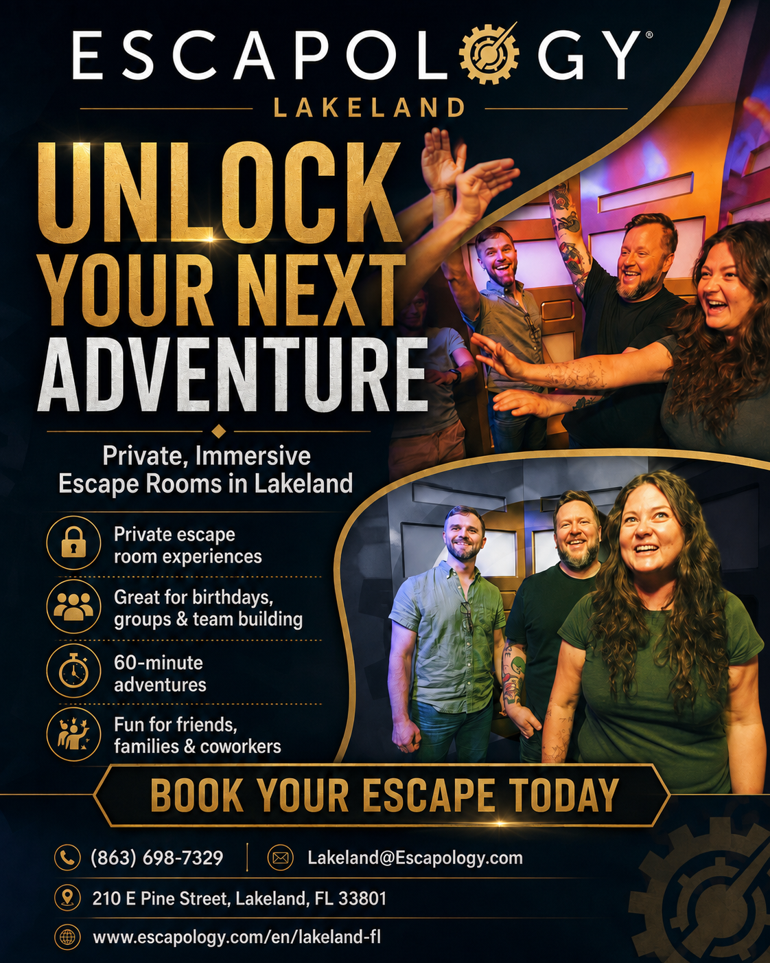 Escapology Escape Rooms Lakeland — Escape Room in Lakeland, FL