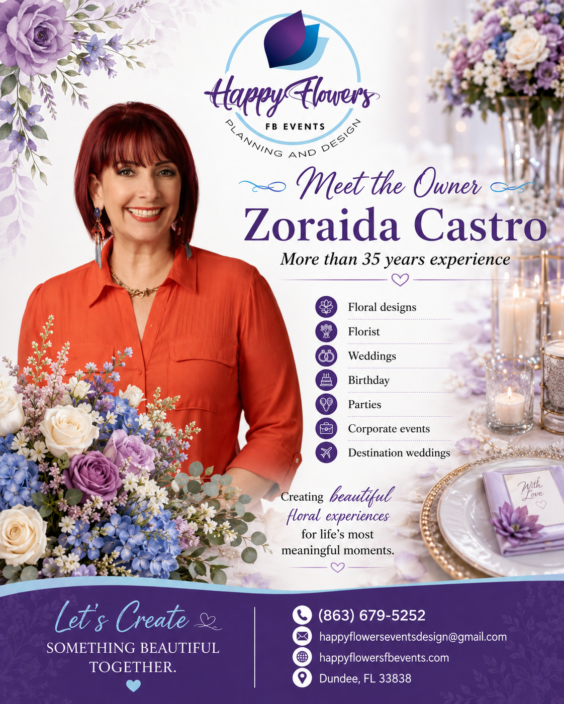 Happy Flowers FB Events — Florist in Dundee, FL