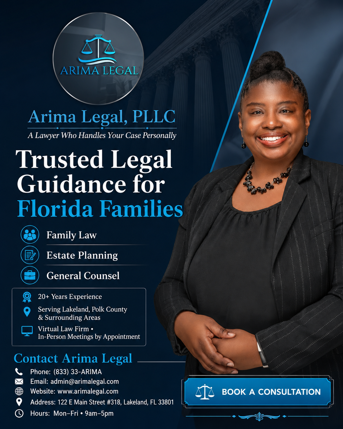 Arima Legal, PLLC — Attorney At Law in Lakeland, FL