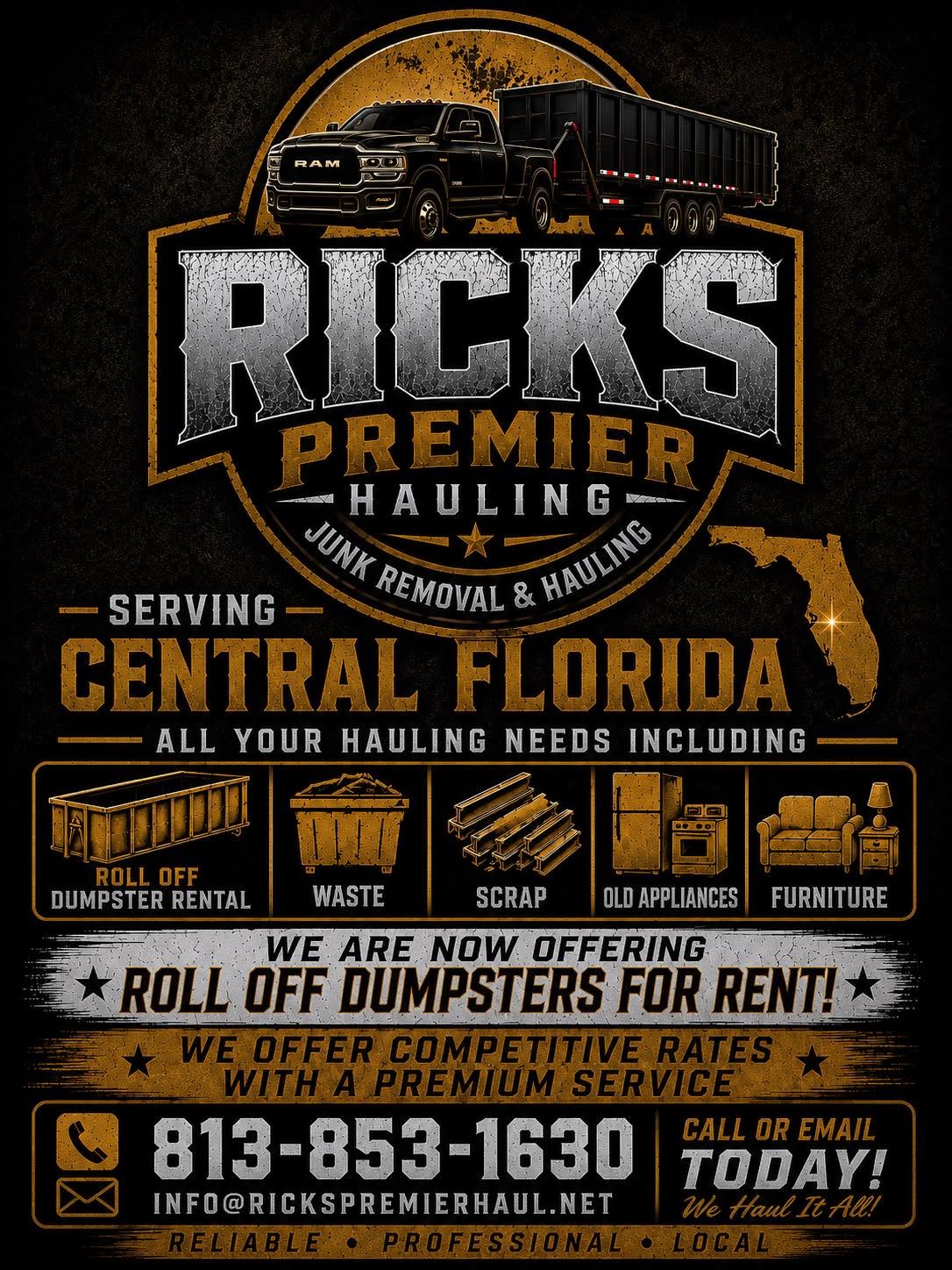 Ricks Premier Hauling LLC — Junk Removal in Lakeland, FL