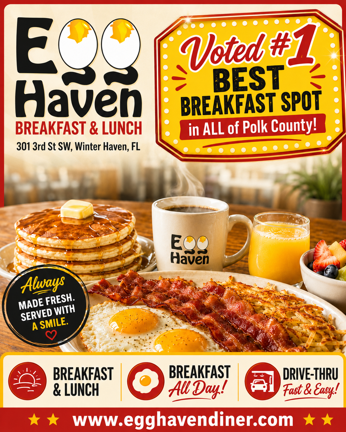 Egg Haven hero