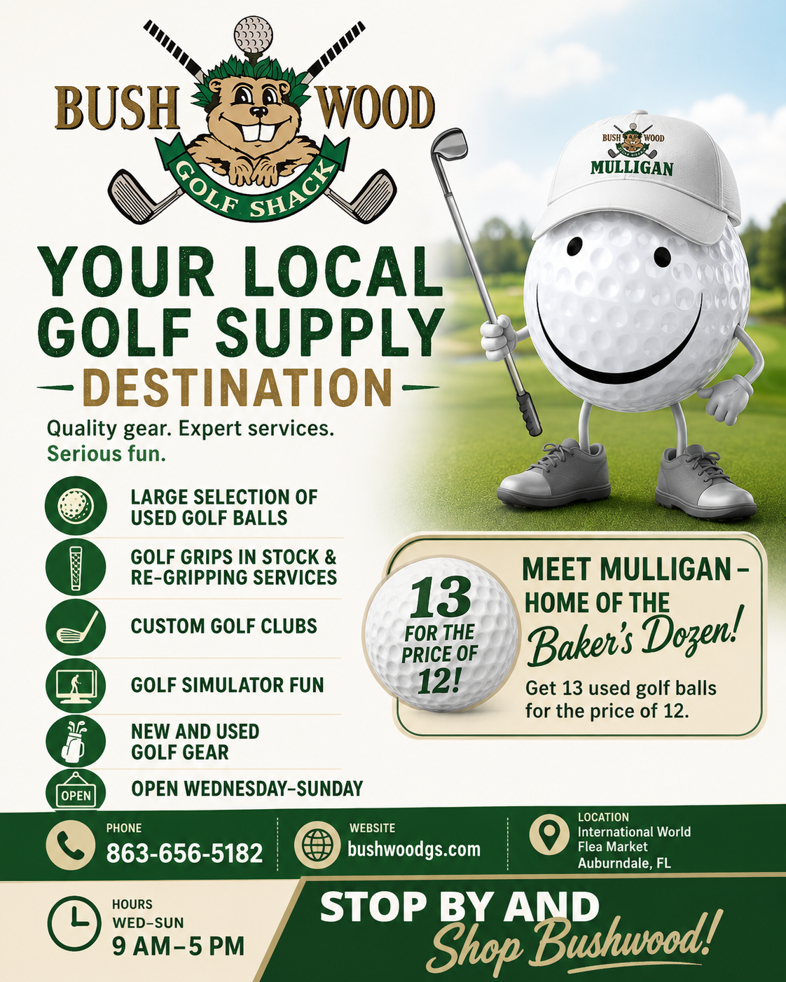Bushwood Golf Shack hero