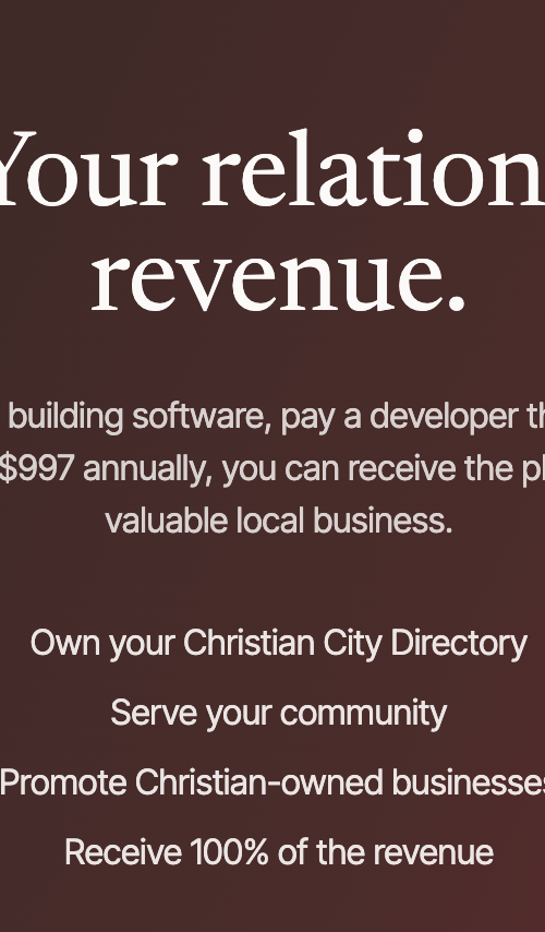 Own a Christian City Business Directory gallery photo 2